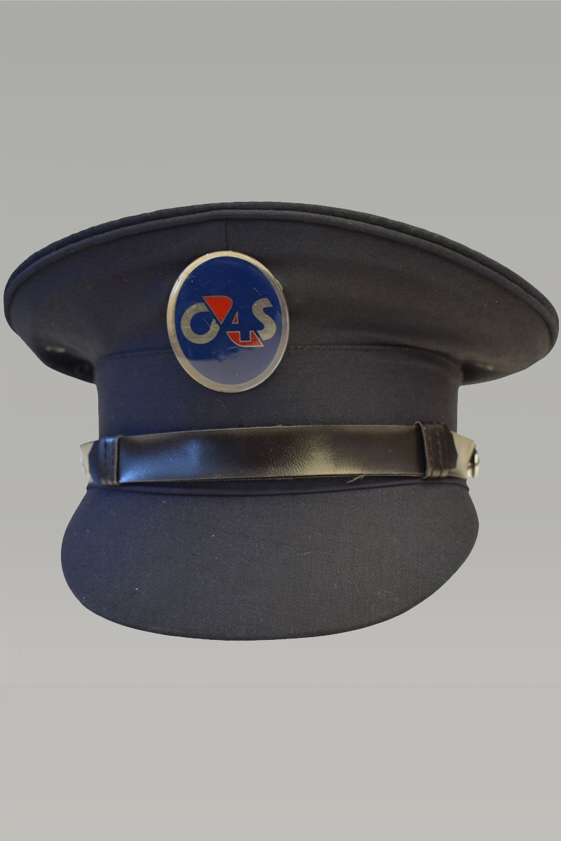Security Guard Uniform Cap – Official Peak Cap with Metal Badge